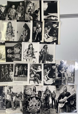 Lot 160 - HAWKWIND - PRESS AND PROMO PHOTO COLLECTION.