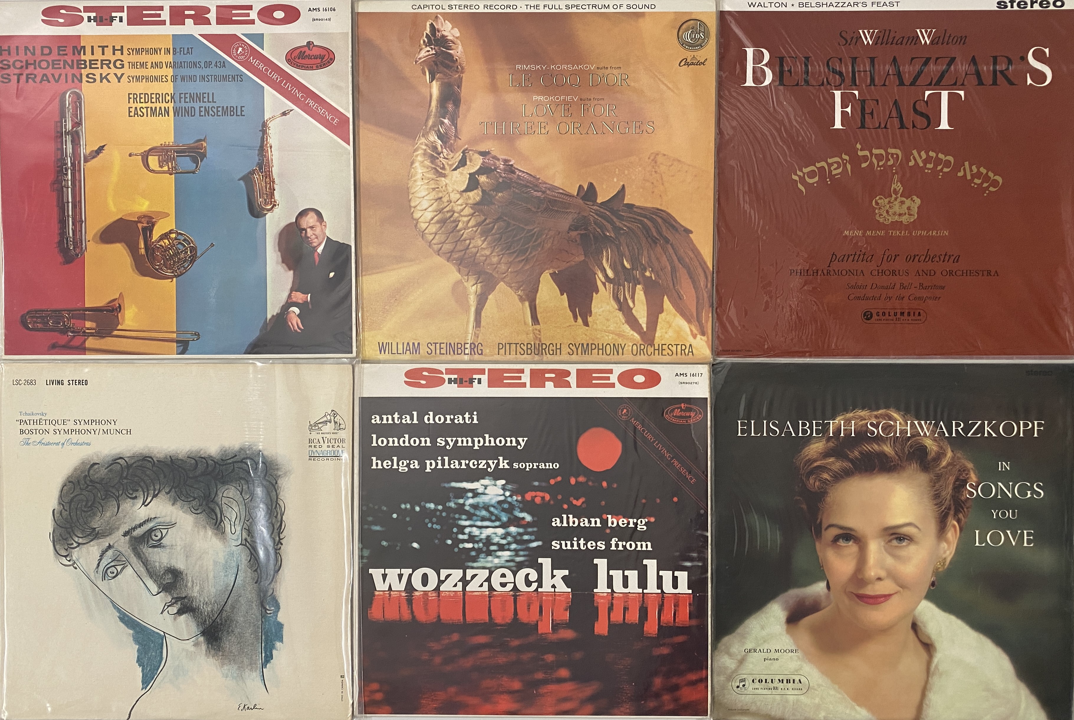 Lot 813 - CLASSICAL LPs - UK STEREO PACK