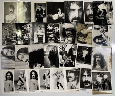 Lot 162 - FRANK ZAPPA - PRESS AND PROMO PHOTOGRAPH COLLECTION.