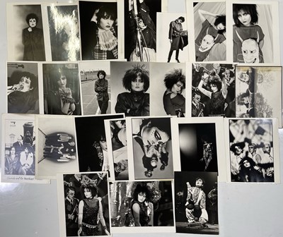 Lot 552 - SIOUXSIE AND THE BANSHEES - ORIGINAL PRESS AND PROMO PHOTOS.