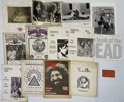 Lot 167 - GRATEFUL DEAD - ORIGINAL PROMO PHOTOS AND MEMORABILIA INC TICKETS / PROGRAMMES.