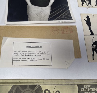 Lot 121 - CREAM / PINK FLOYD AND MORE - HANDBILLS INC JAZZ AND BLUES FESTIVAL.