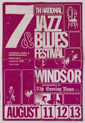 Lot 121 - CREAM / PINK FLOYD AND MORE - HANDBILLS INC JAZZ AND BLUES FESTIVAL.