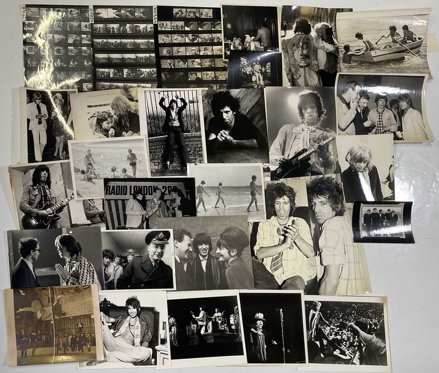 Lot 379 - THE ROLLING STONES - COLLECTION OF PRESS PHOTOGRAPHS.