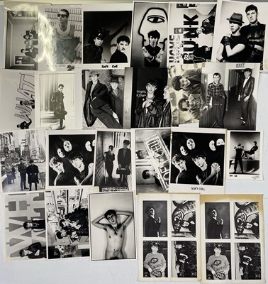 Lot 169 - MARC ALMOND / SOFT CELL - PRESS AND PROMO PHOTOGRAPHS INC BY ANTON CORBIJN.