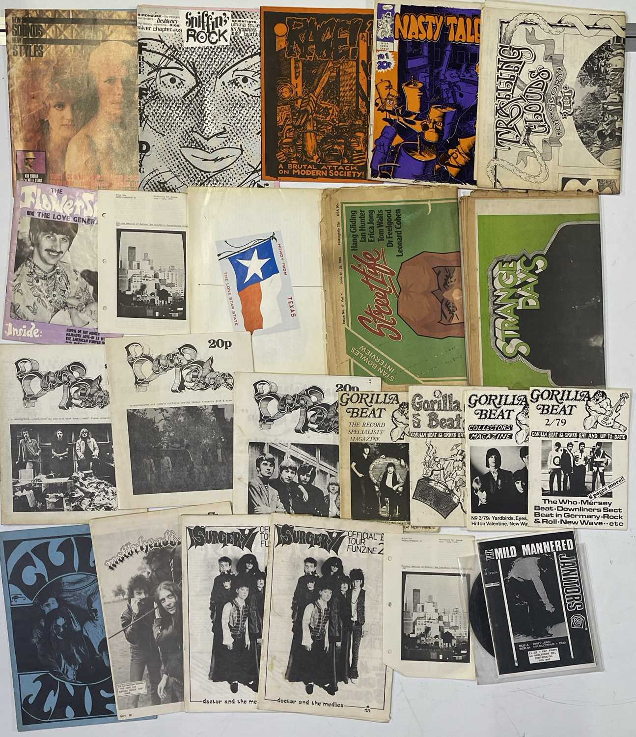 Lot 95 MAGAZINES AND ZINES INC COUNTER CULTURE C