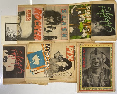 Lot 557 - US PUNK - ORIGINAL ISSUES OF 'SLASH' INC #1.