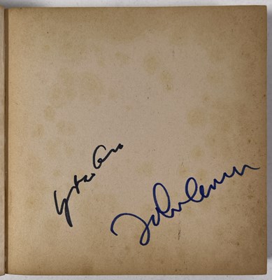 Lot 587 - THE BEATLES - JOHN LENNON AND YOKO ONO - A SIGNED COPY OF GRAPEFRUIT WITH EXCELLENT PROVENANCE