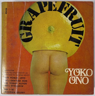 Lot 587 - THE BEATLES - JOHN LENNON AND YOKO ONO - A SIGNED COPY OF GRAPEFRUIT WITH EXCELLENT PROVENANCE