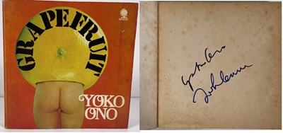 Lot 335A - THE BEATLES - JOHN LENNON AND YOKO ONO - A SIGNED COPY OF GRAPEFRUIT WITH EXCELLENT PROVENANCE