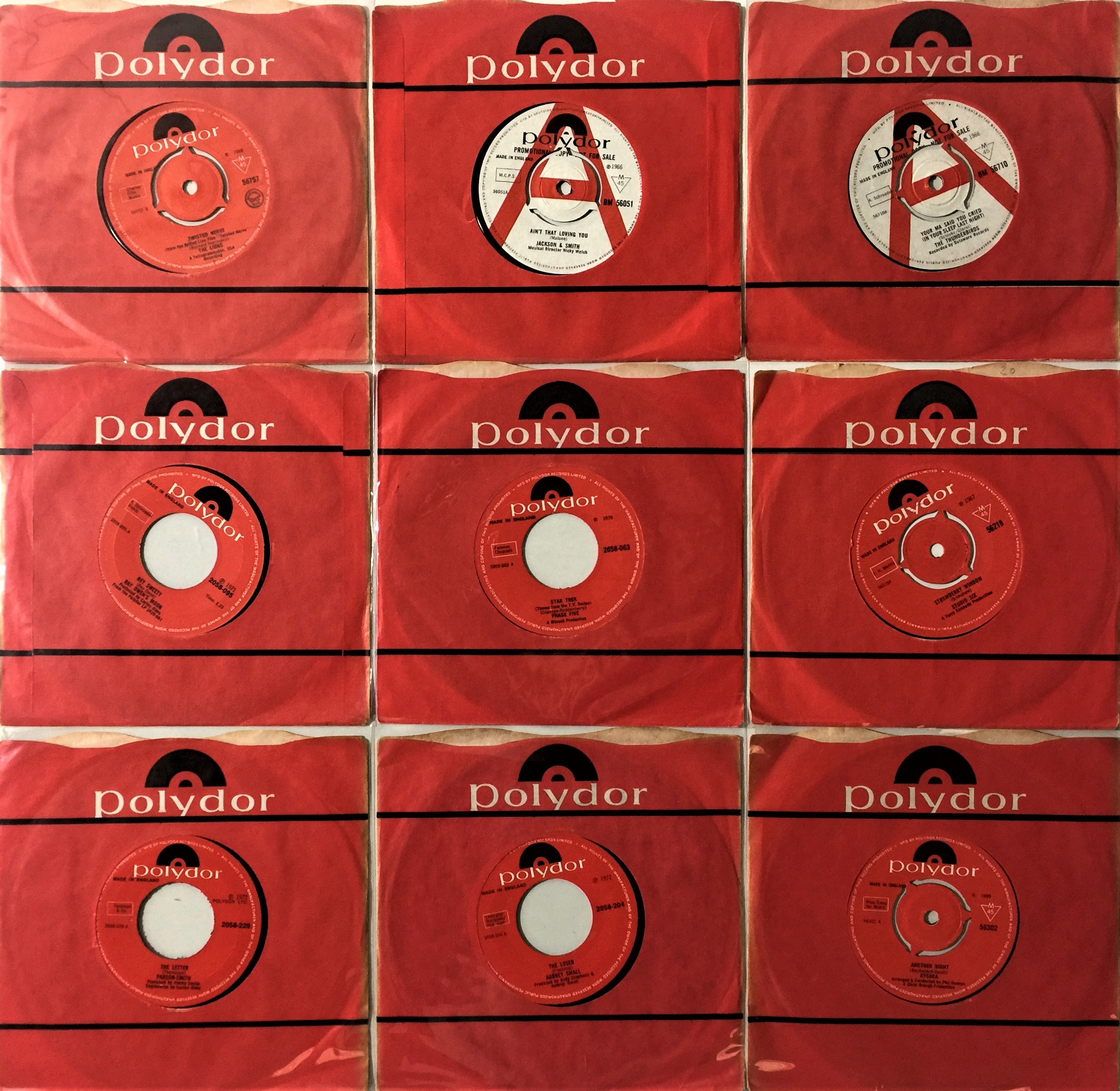 Polydor Instrument Lot 52 - POLYDOR RECORDS 7