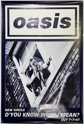 Lot 196 - OASIS BILLBOARD POSTER COLLECTION.