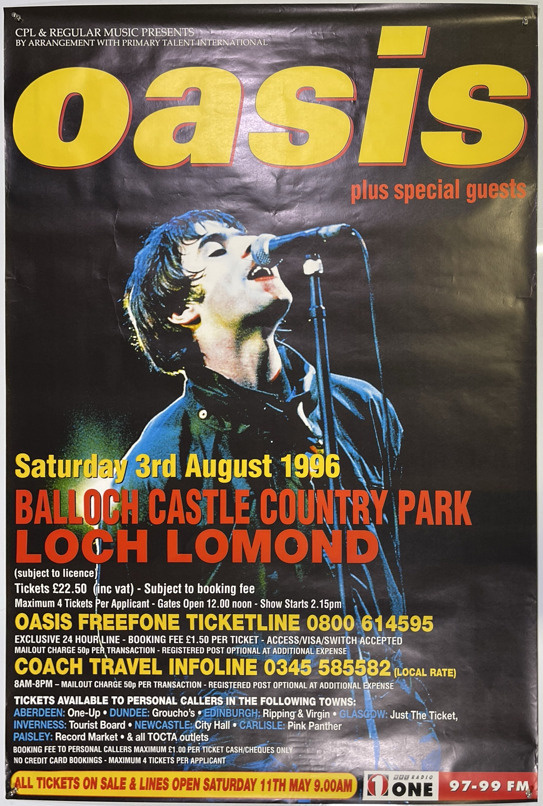 Lot 196 OASIS BILLBOARD POSTER COLLECTION lot-196-oasis-billboard-poster-collection
