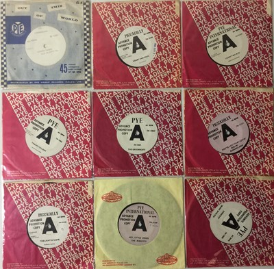 Lot 54 - PYE/PICCADILLY 7" - 60s  DEMOS