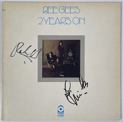 Lot 282 - BEE GEES - SIGNED COPY OF '2 YEARS ON'.