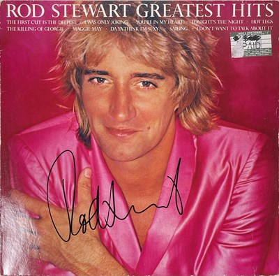 Lot 283 - ROD STEWART SIGNED LP.