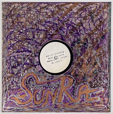 Lot 30 - SUN RA ARKESTRA - ROSE HUED MANSIONS OF THE SUN LP (EL SATURN RECORDS 91780)