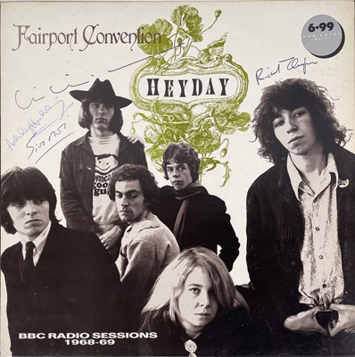 Lot 434 - FAIRPORT CONVENTION - SIGNED RECORDS.