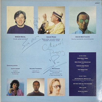 Lot 434 - FAIRPORT CONVENTION - SIGNED RECORDS.