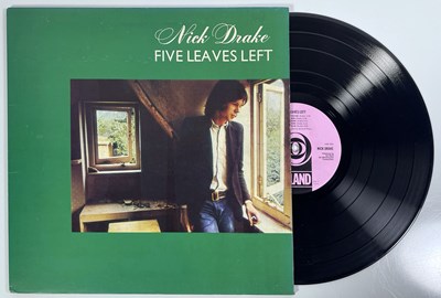 Lot 70 - NICK DRAKE - FIVE LEAVES LEFT LP (ORIGINAL UK PRESSING - ISLAND ILPS 9105).