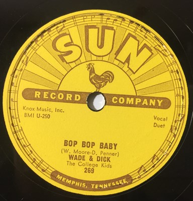 Lot 8 - Wade & Dick - Bop Bop Baby 78 (SUN 269)