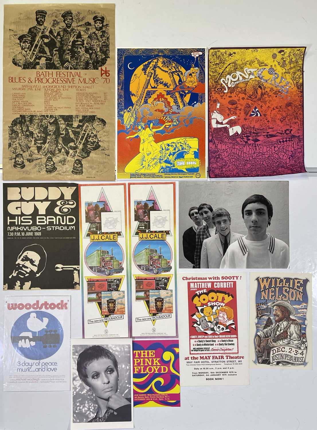 Lot 2270235 - CLASSIC ROCK AND BLUES POSTERS INC JJ CALE.