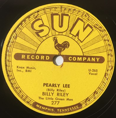 Lot 13 - Billy Riley - Red Hot/ Pearly Lee 78 (SUN 277)