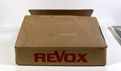 Lot 26 - REVOX A77 REEL-TO-REEL PLAYER IN BOX WITH REELS.