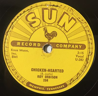 Lot 14 - Roy Orbison - Chicken Hearted 78 (SUN 284)