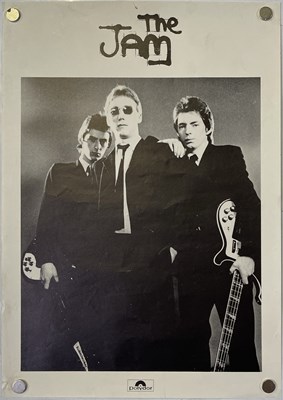 Lot 461 - THE JAM - ORIGINAL POLYDOR PROMOTIONAL HANDBILL