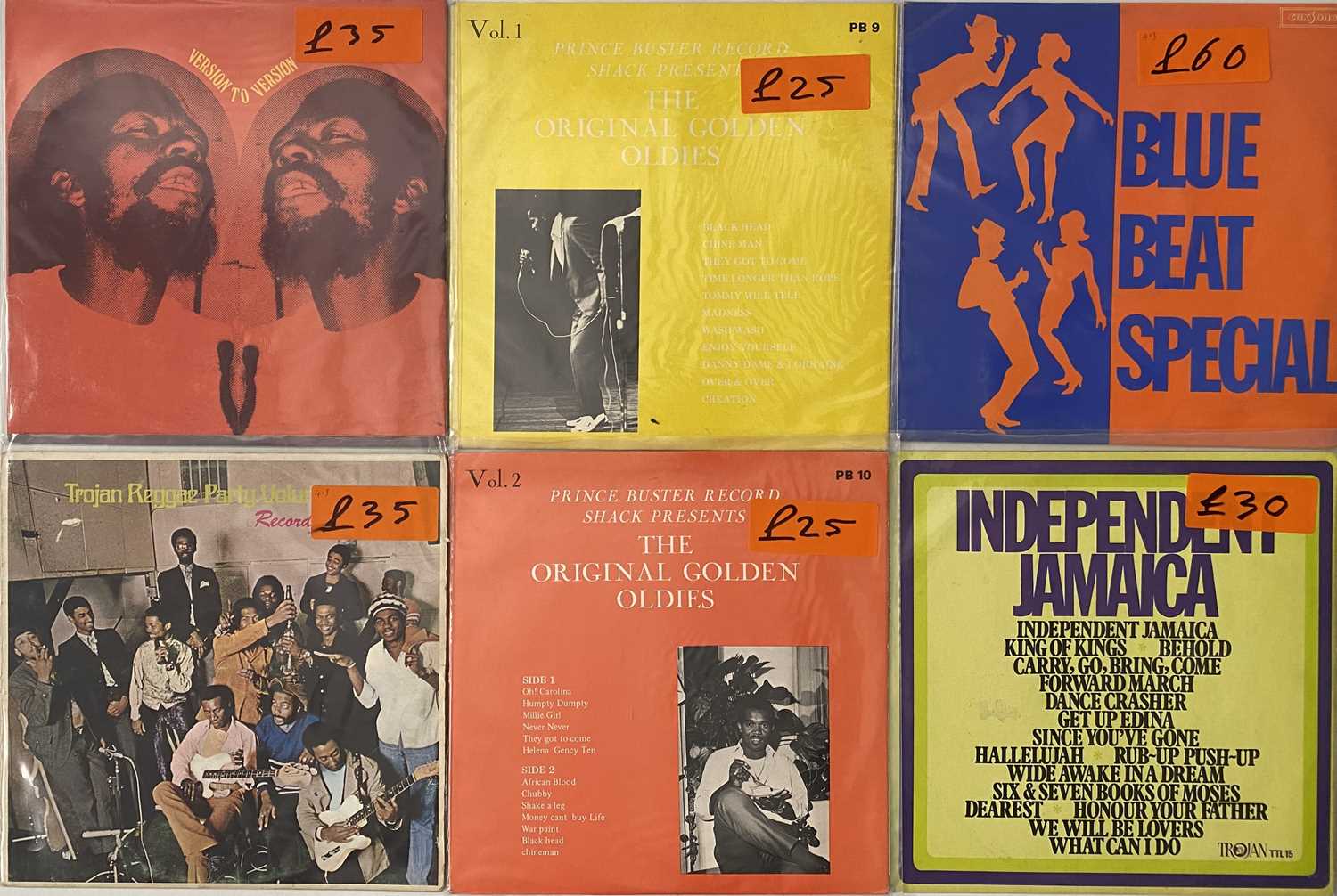 Lot 878 - REGGAE - COMPILATIONS - LP COLLECTION