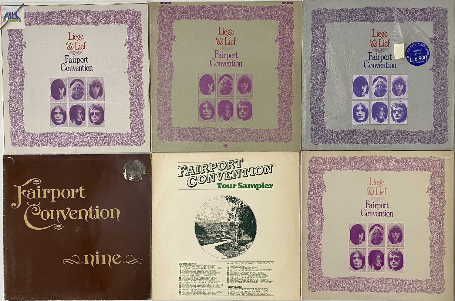 Lot 926 - FAIRPORT CONVENTION - LP COLLECTION