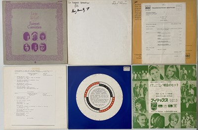 Lot 931 - FAIRPORT CONVENTION AND RELATED - TEST PRESSINGS/ PROMOS/ BBC TRANSCRIPTION LPs