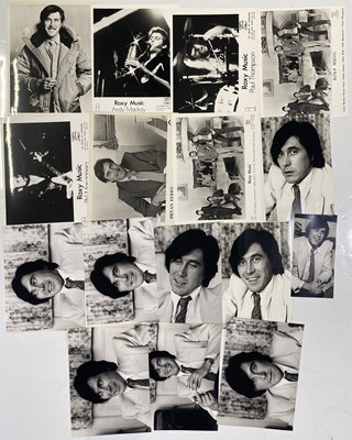 Lot 181 - ROXY MUSIC - ORIGINAL PRESS/PROMO PHOTOGRAPH COLLECTION.