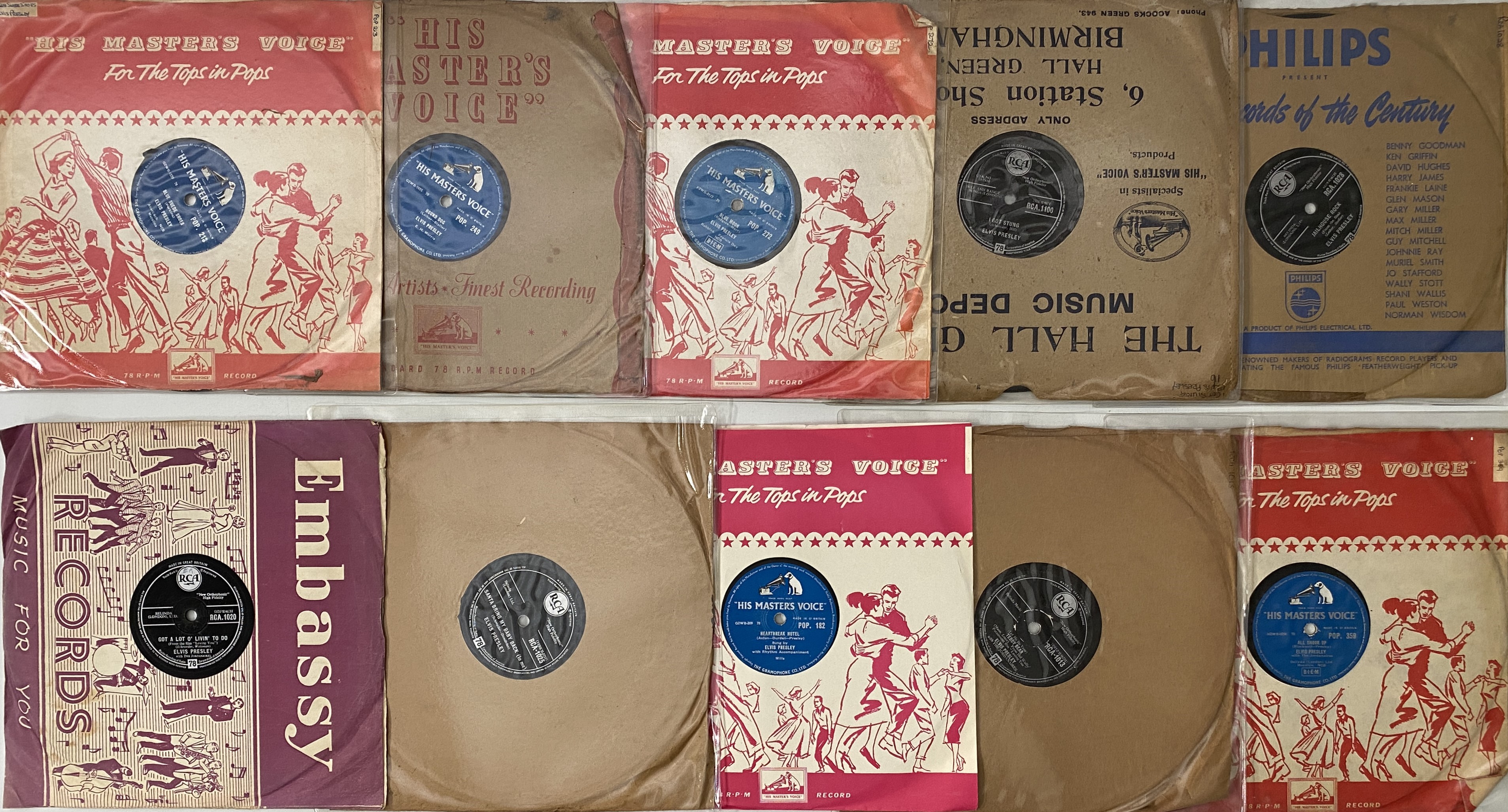 Lot 890 - ROCK N ROLL - 78s COLLECTION