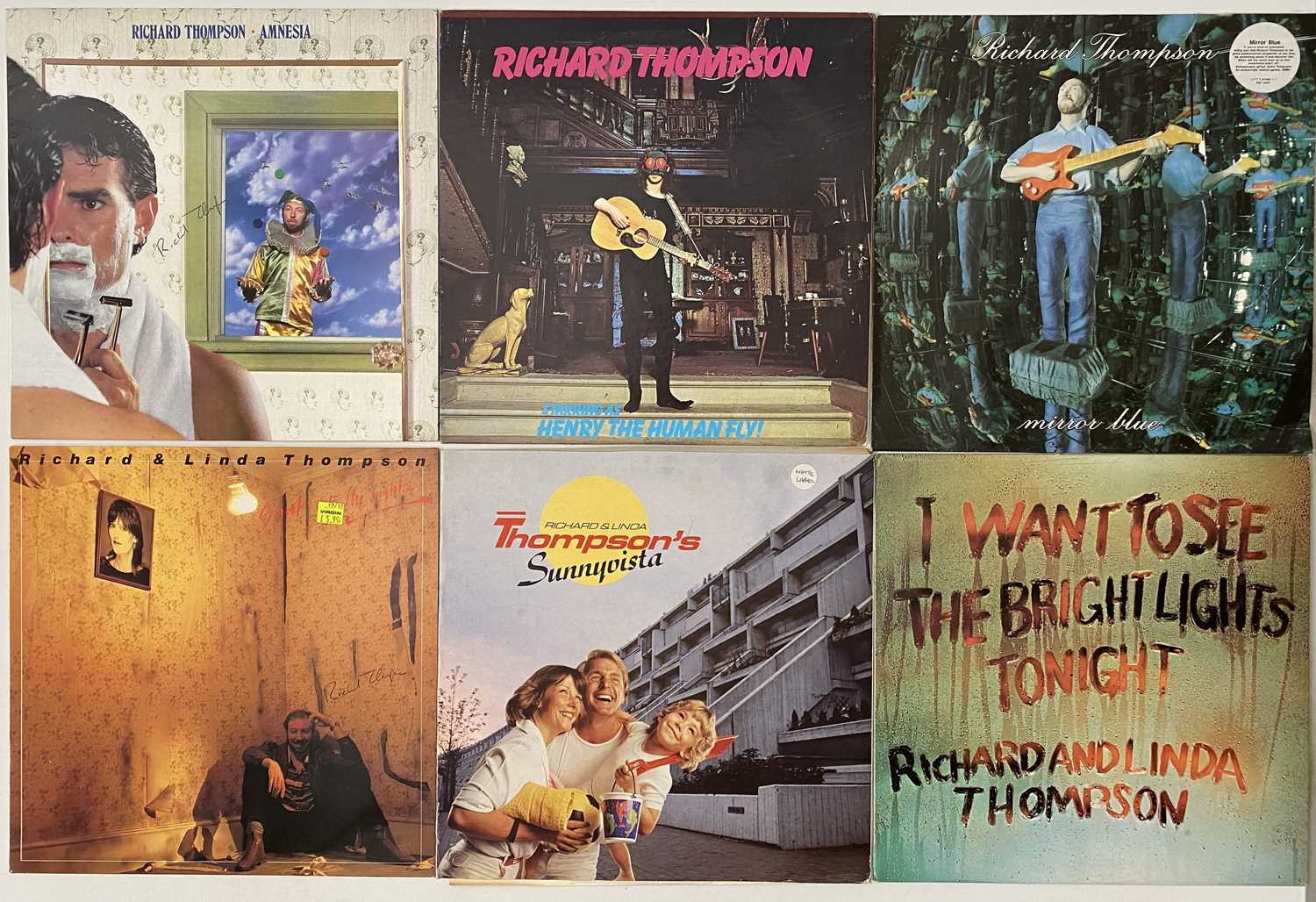 Lot 938 - RICHARD THOMPSON - ARCHIVE LP/ 12" COLLECTION