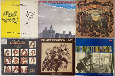 Lot 938 - RICHARD THOMPSON - ARCHIVE LP/ 12" COLLECTION