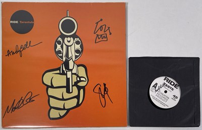 Lot 501 - RIDE - FULLY SIGNED LIMITED EDITION TARANTULA LP.