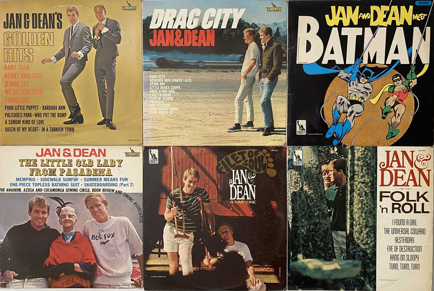 Lot 947 - JAN & DEAN - LP COLLECTION