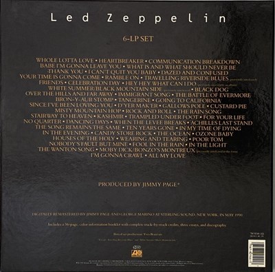 Lot 906 - LED ZEPPELIN - LED ZEPPELIN LP BOX SET (ATLANTIC 7567-82144-1)