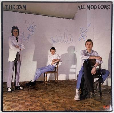 Lot 463 - THE JAM - FULLY SIGNED COPY OF ALL MOD CONS.