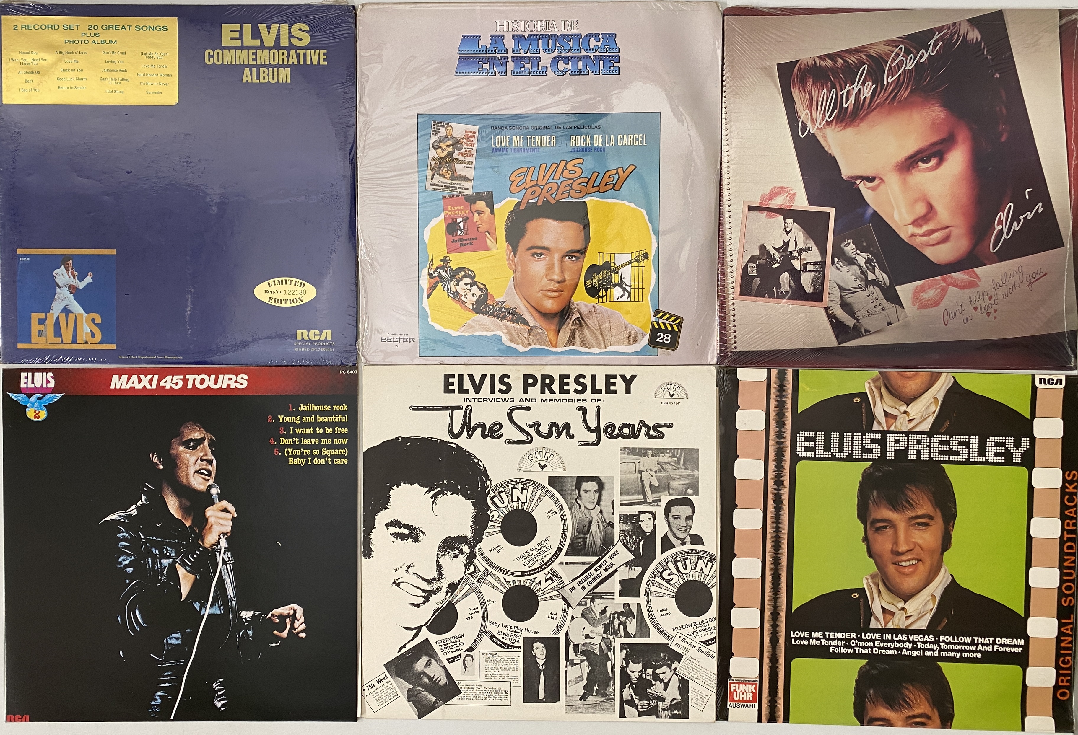 Lot 954 - ELVIS PRESLEY - LP COLLECTION