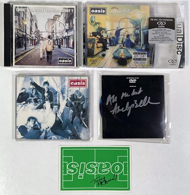 Lot 525 - OASIS - SIGNED ITEMS INC NOEL SIGNED CDS.