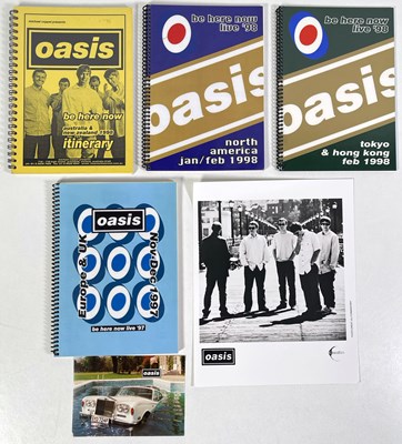 Lot 531 - OASIS - TOUR ITINERARIES.