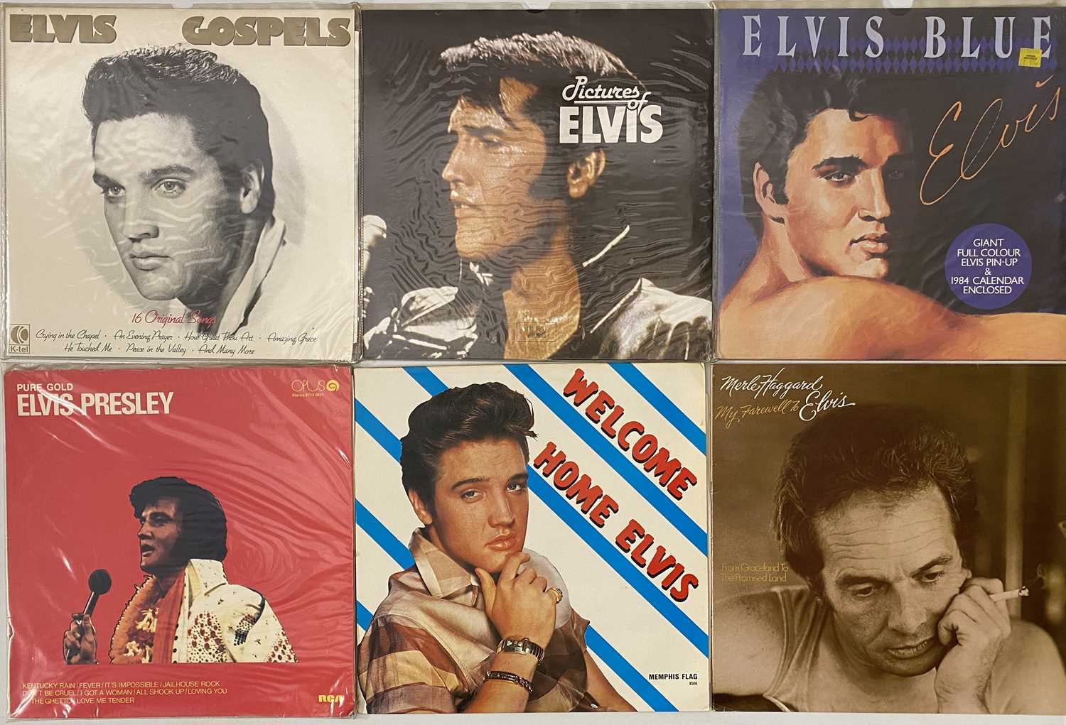 Lot 961 - ELVIS PRESLEY - LP COLLECTION