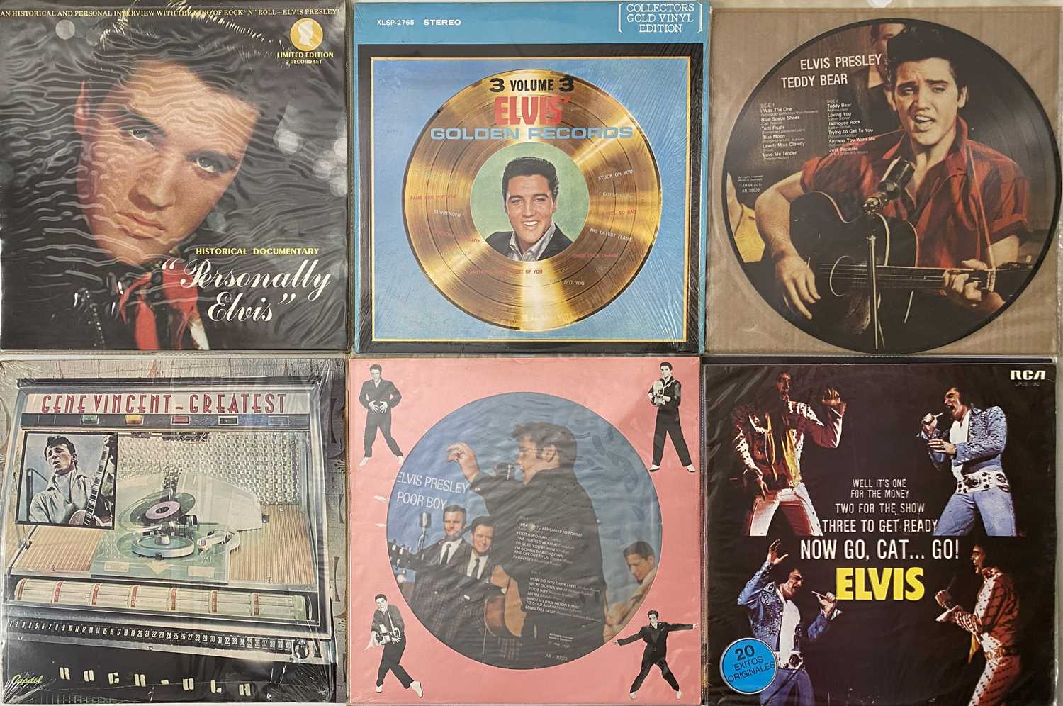 Lot 963 - ELVIS PRESLEY - LPs (PRIVATE/ COMPS)