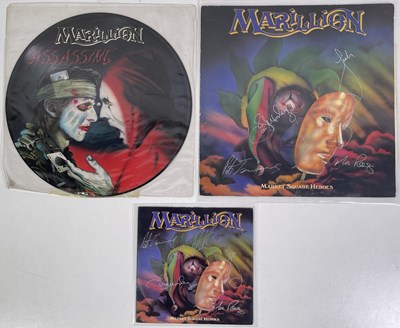 Lot 316 - MARILLION - SIGNED RECORDS.