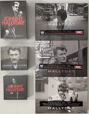 Lot 966 - JOHNNY HALLYDAY - CD BOX SET COLLECTION