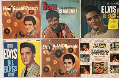 Lot 968 - ELVIS PRESLEY - UK STUDIO LP PACK (RED SPOT RCA)