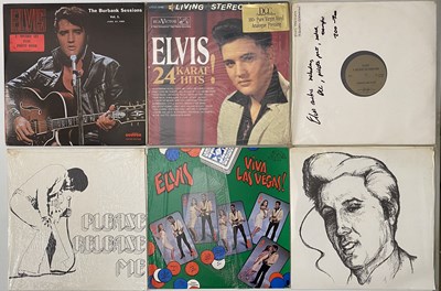 Lot 969 - ELVIS PRESLEY - LP COLLECTION (PRIVATE PRESS/ SEALED/ COMPS)